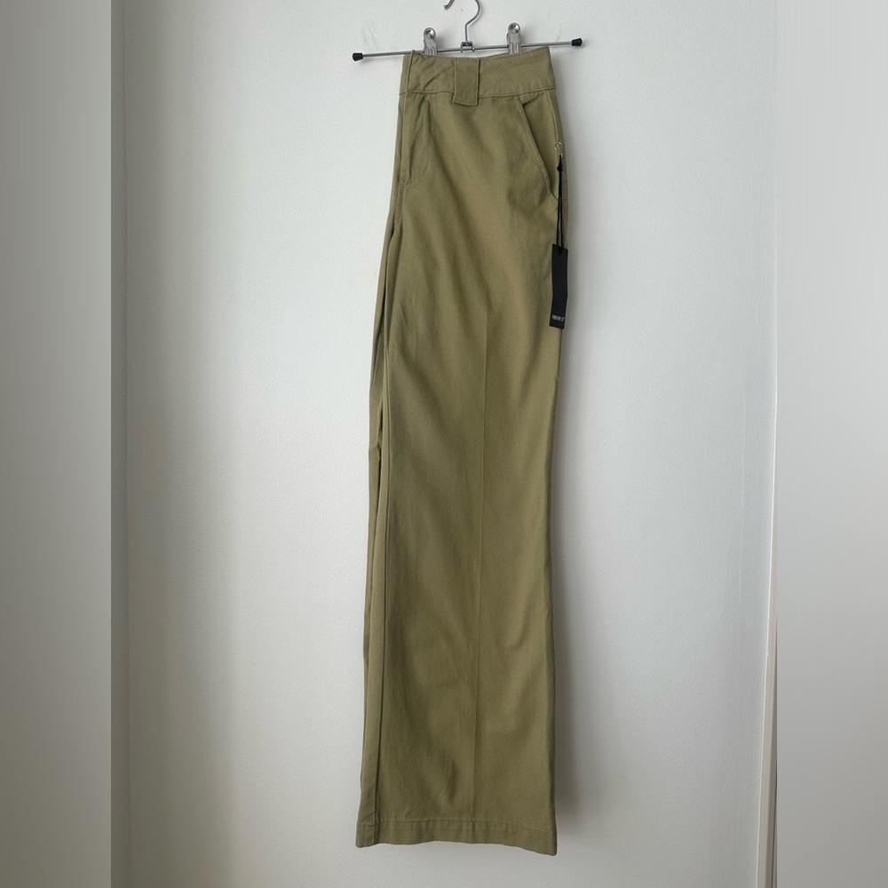 Forever 21 Wide-Leg Trouser Pants
